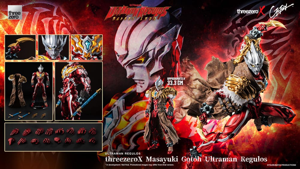 Ultraman Actionfigur Masayuki Gotoh Ultraman Regulos 33 cm