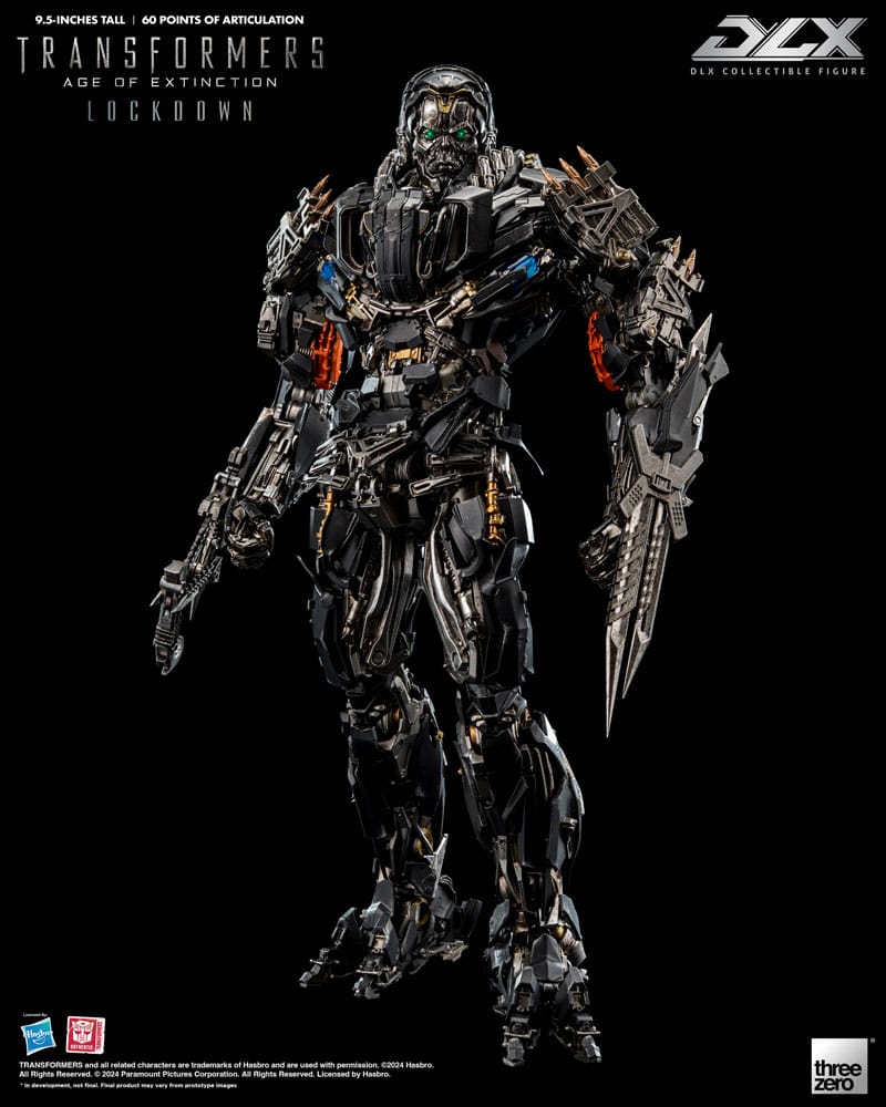 Transformers: Age of Extinction DLX Actionfigur 1/6 Lockdown 24 cm  