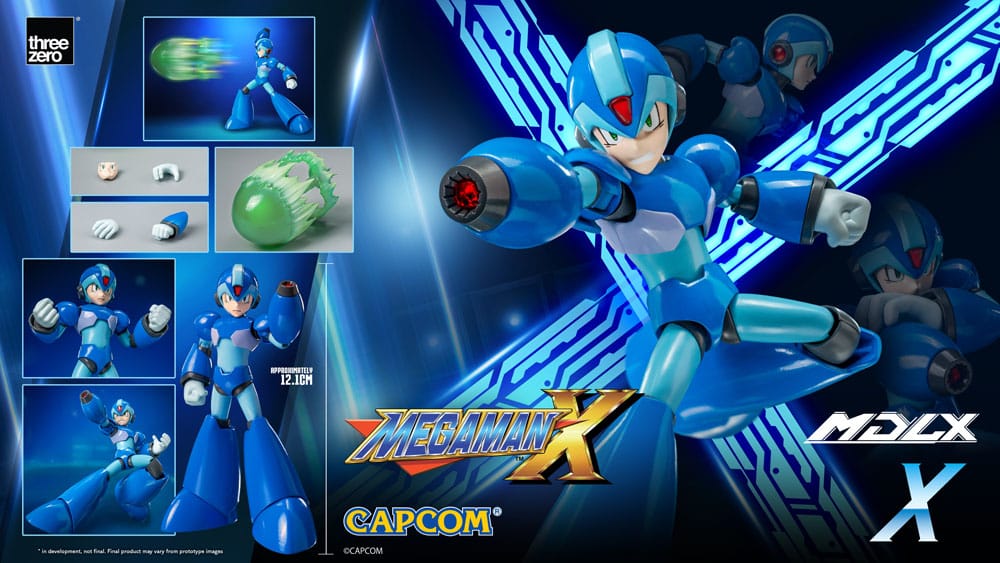 Mega Man MDLX Actionfigur Rockman X / Mega Man X  12 cm