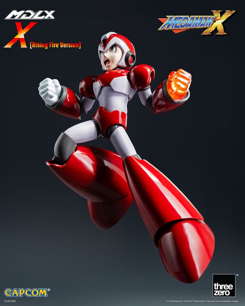 Mega Man MDLX Actionfigur Rockman X / Mega Man X (Rising Fire Version) 12 cm