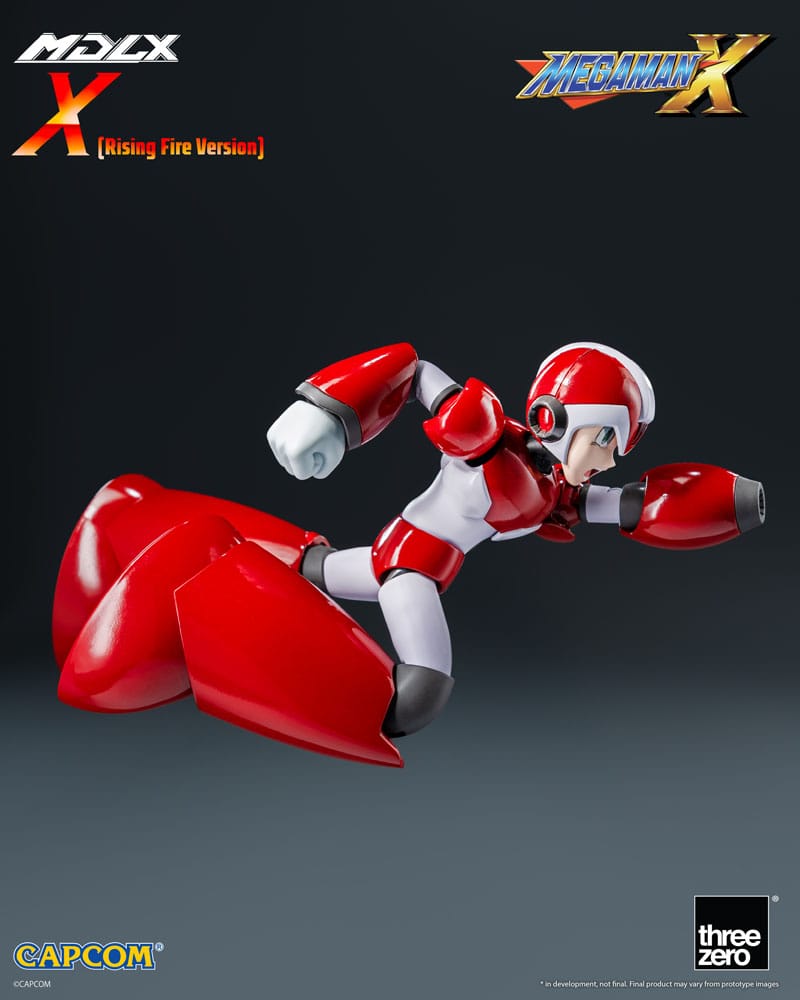 Mega Man MDLX Actionfigur Rockman X / Mega Man X (Rising Fire Version) 12 cm