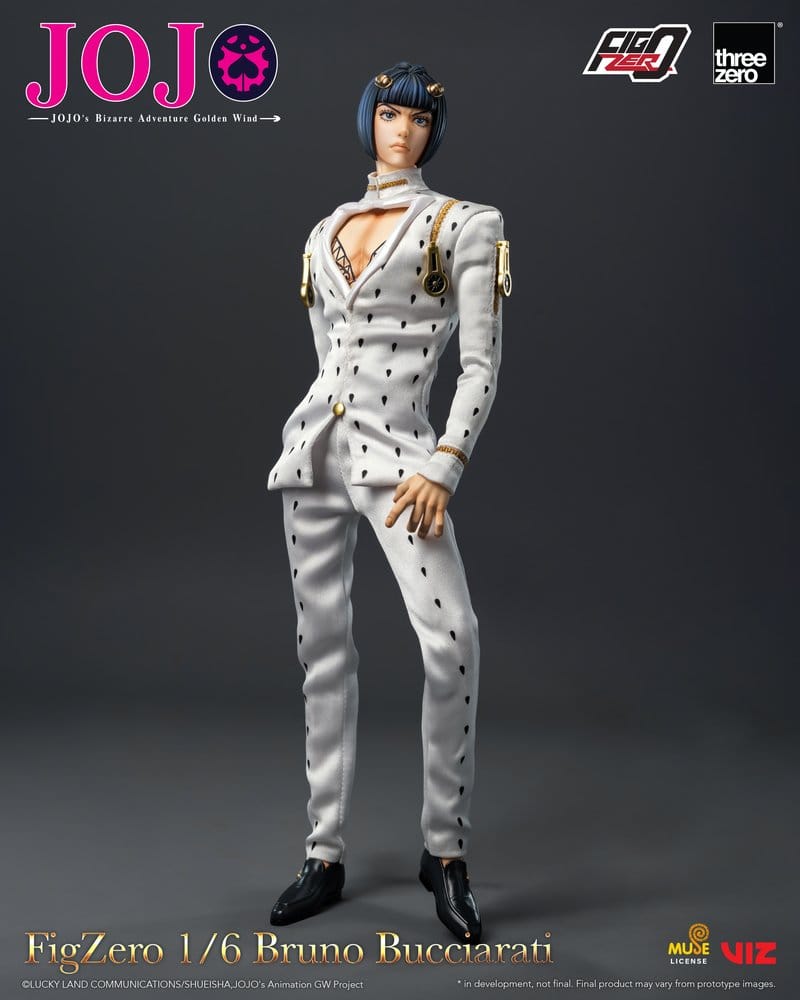 Jojo's Bizarre Adventure: Golden Wind FigZero Actionfigur 1/6 Bruno Bucciarati 31 cm