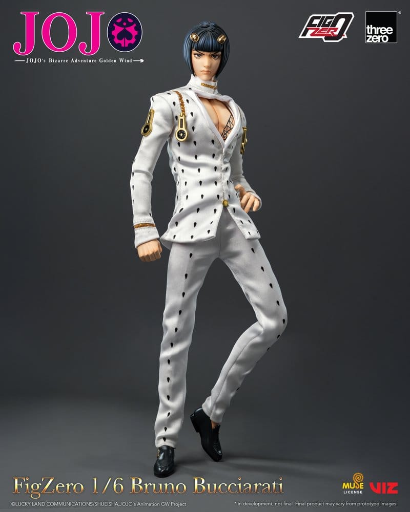 Jojo's Bizarre Adventure: Golden Wind FigZero Actionfigur 1/6 Bruno Bucciarati 31 cm