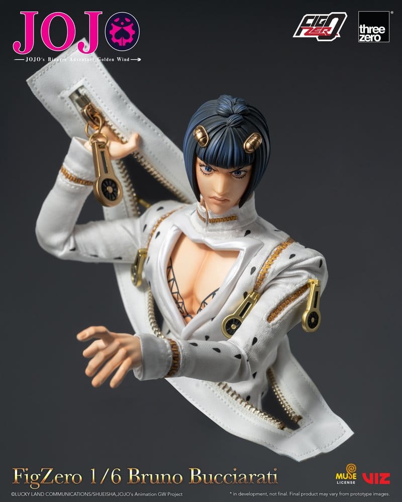 Jojo's Bizarre Adventure: Golden Wind FigZero Actionfigur 1/6 Bruno Bucciarati 31 cm