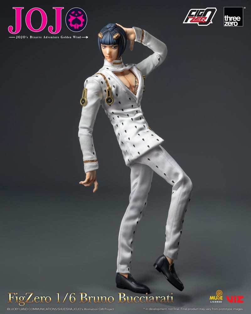 Jojo's Bizarre Adventure: Golden Wind FigZero Actionfigur 1/6 Bruno Bucciarati 31 cm