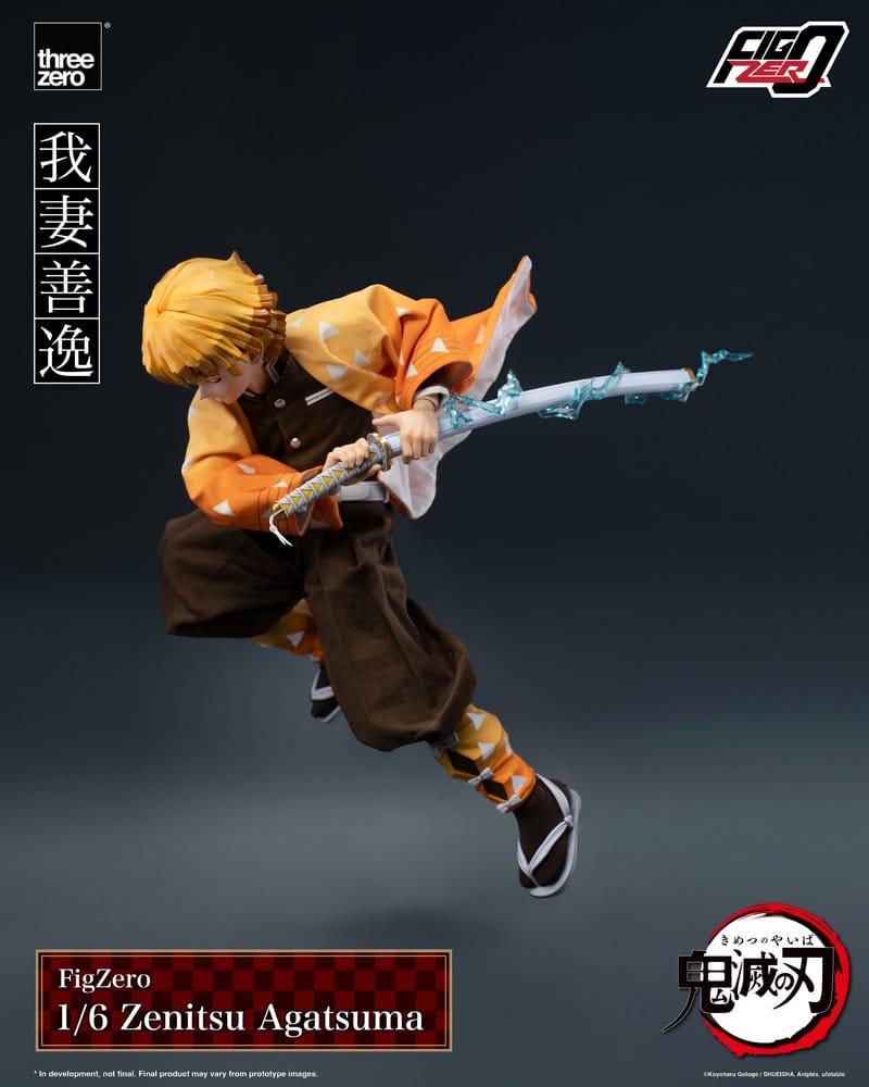 Demon Slayer: Kimetsu no Yaiba FigZero Actionfigur 1/6 Zenitsu Agatsuma 28 cm