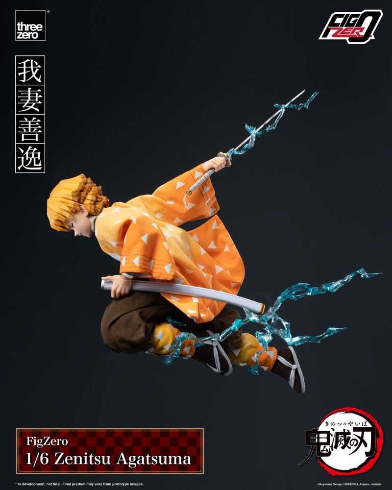Demon Slayer: Kimetsu no Yaiba FigZero Actionfigur 1/6 Zenitsu Agatsuma 28 cm