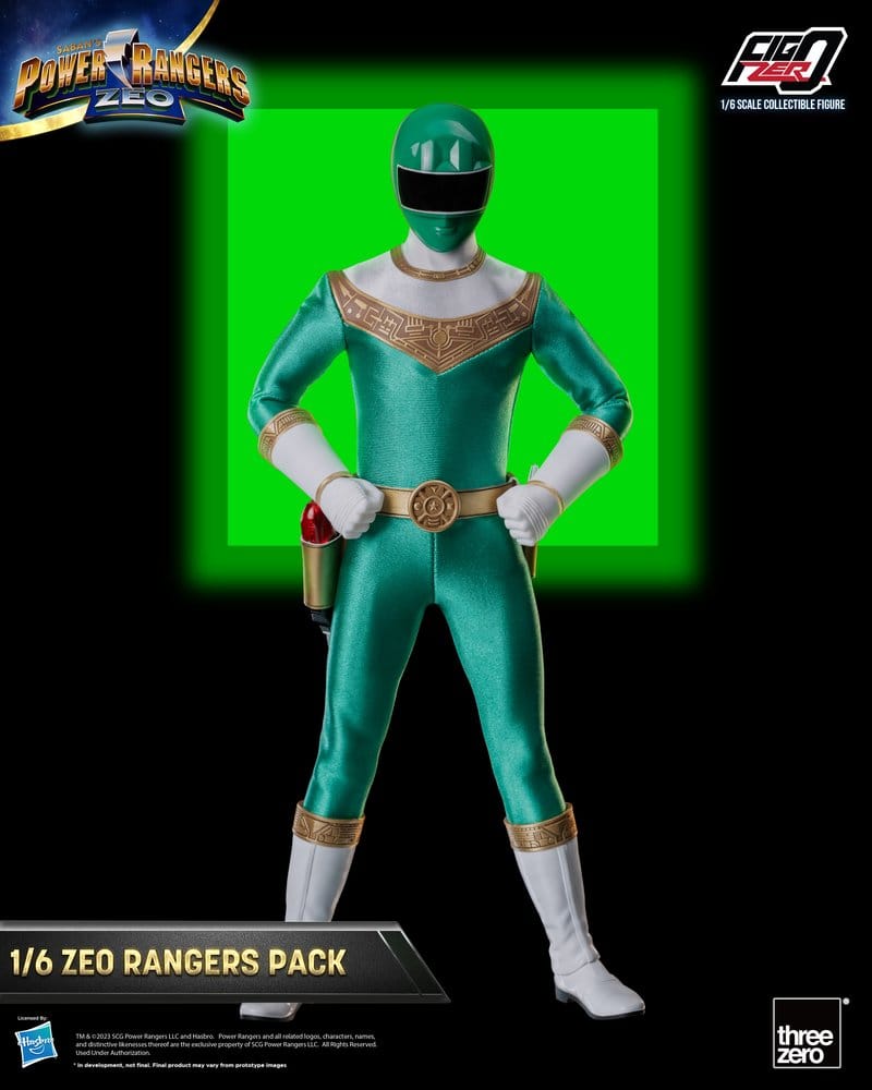 Power Rangers Zeo FigZero Actionfiguren 1/6 5er-Pack Zeo Rangers 30 cm