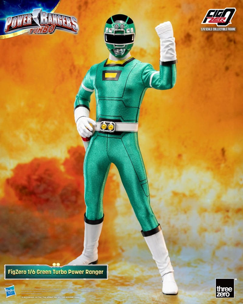 Power Rangers Turbo FigZero Actionfigur 1/6 Green Turbo Power Ranger 30 cm  