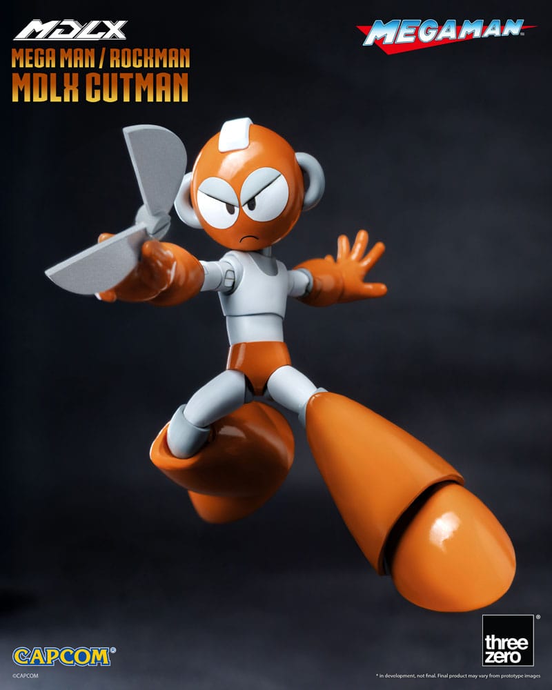 Mega Man MDLX Actionfigur Rockman / Mega Man Cutman 12 cm