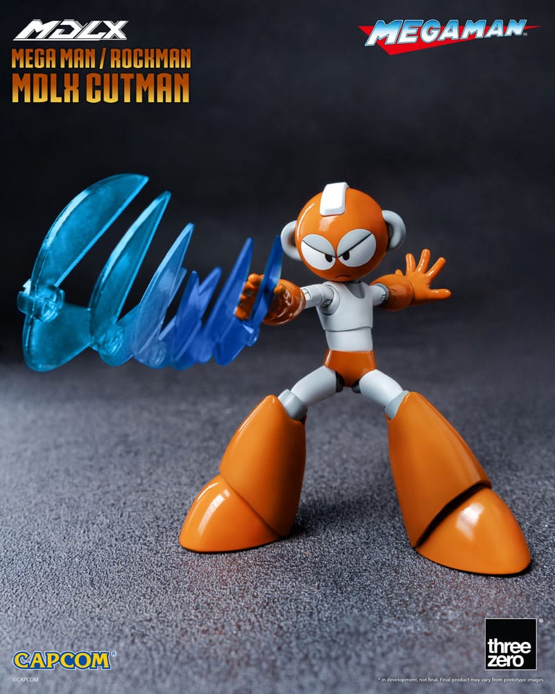 Mega Man MDLX Actionfigur Rockman / Mega Man Cutman 12 cm