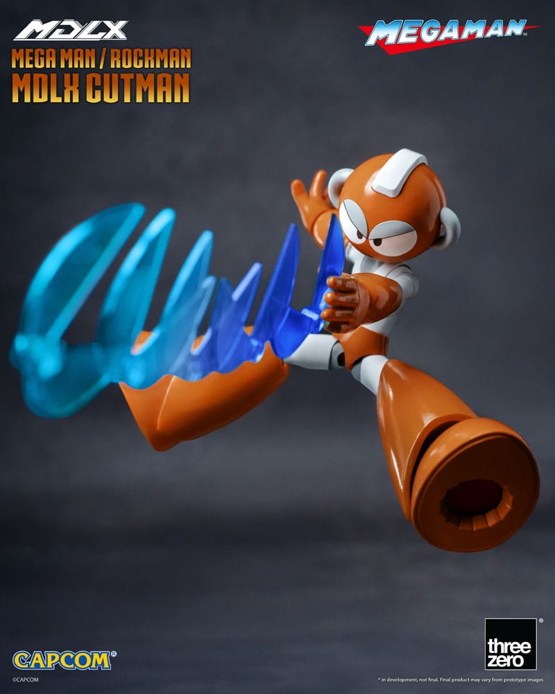 Mega Man MDLX Actionfigur Rockman / Mega Man Cutman 12 cm