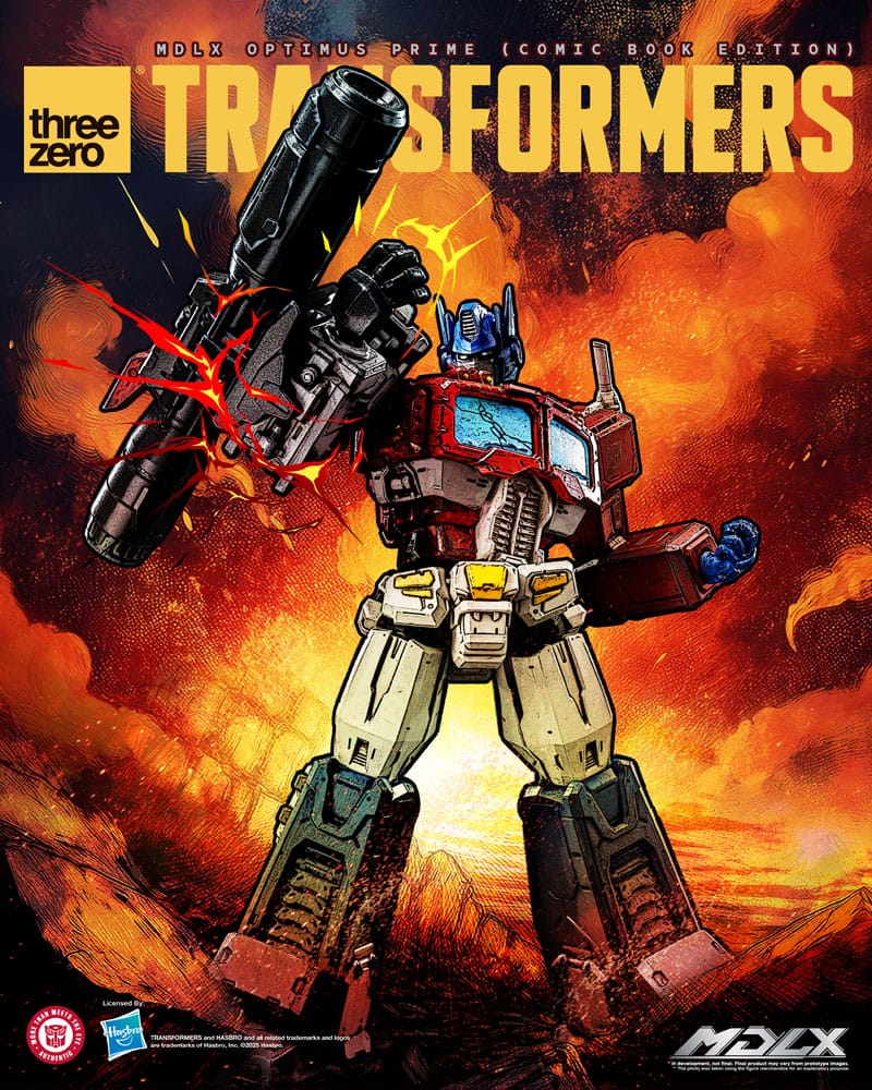 Transformers MDLX Actionfigur Optimus Prime (Comic Book Edition) 18 cm