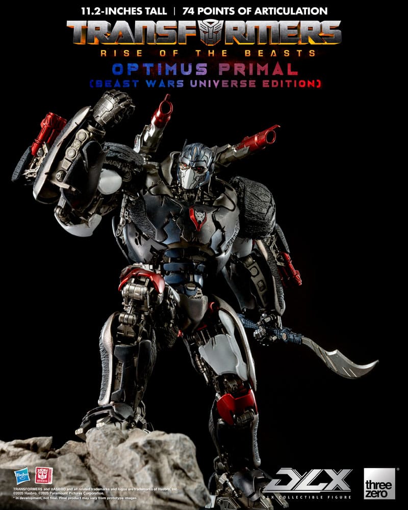 Transformers: Aufstieg der Bestien DLX Actionfigur Optimus Primal (Beast Wars Universe Edition) 29 cm  