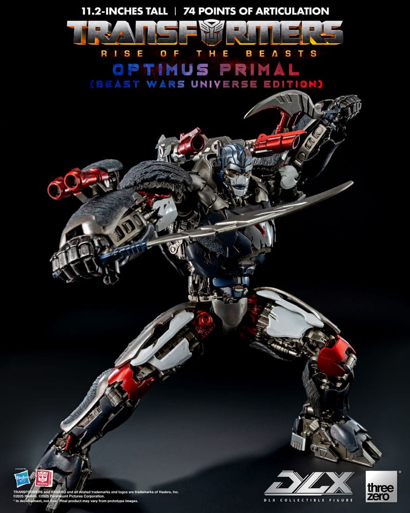 Transformers: Aufstieg der Bestien DLX Actionfigur Optimus Primal (Beast Wars Universe Edition) 29 cm  