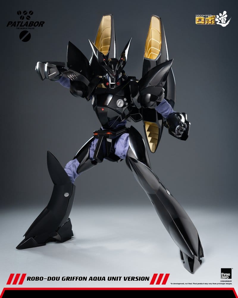 Mobile Police Patlabor Robo-Dou Actionfigur 1/35 Griffon Aqua Unit Version 25 cm