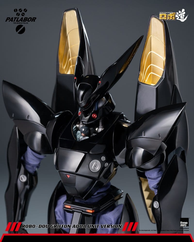Mobile Police Patlabor Robo-Dou Actionfigur 1/35 Griffon Aqua Unit Version 25 cm