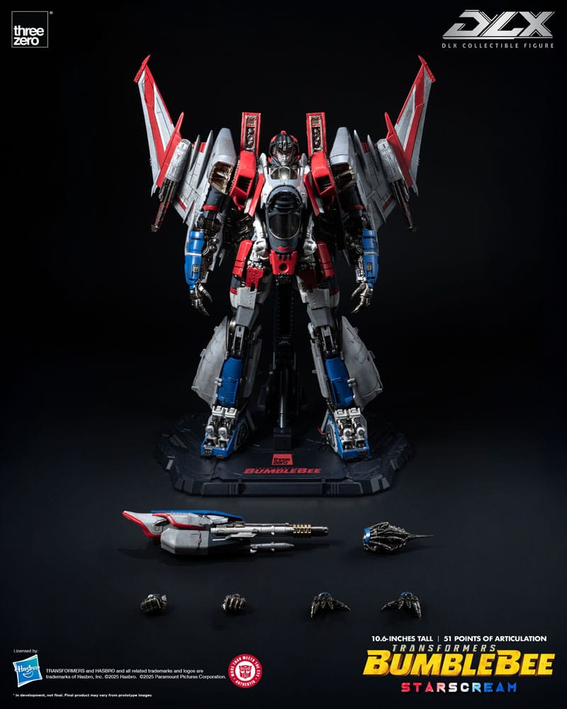 Transformers DLX Actionfigur Starscream Bumblebee 27 cm  