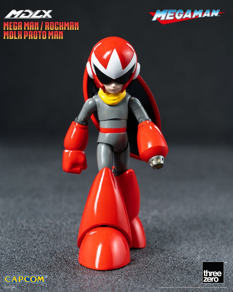 Mega Man MDLX Actionfigur Rockman / Mega Man Proto Man 10 cm