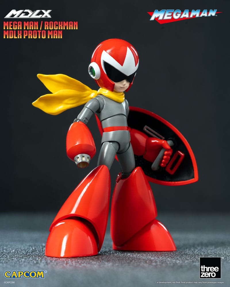 Mega Man MDLX Actionfigur Rockman / Mega Man Proto Man 10 cm
