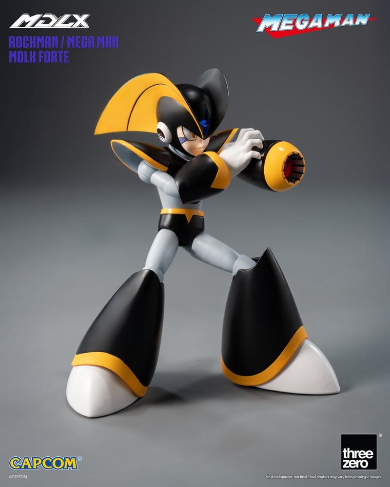 Mega Man MDLX Actionfigur Rockman / Mega Man Forte 10 cm