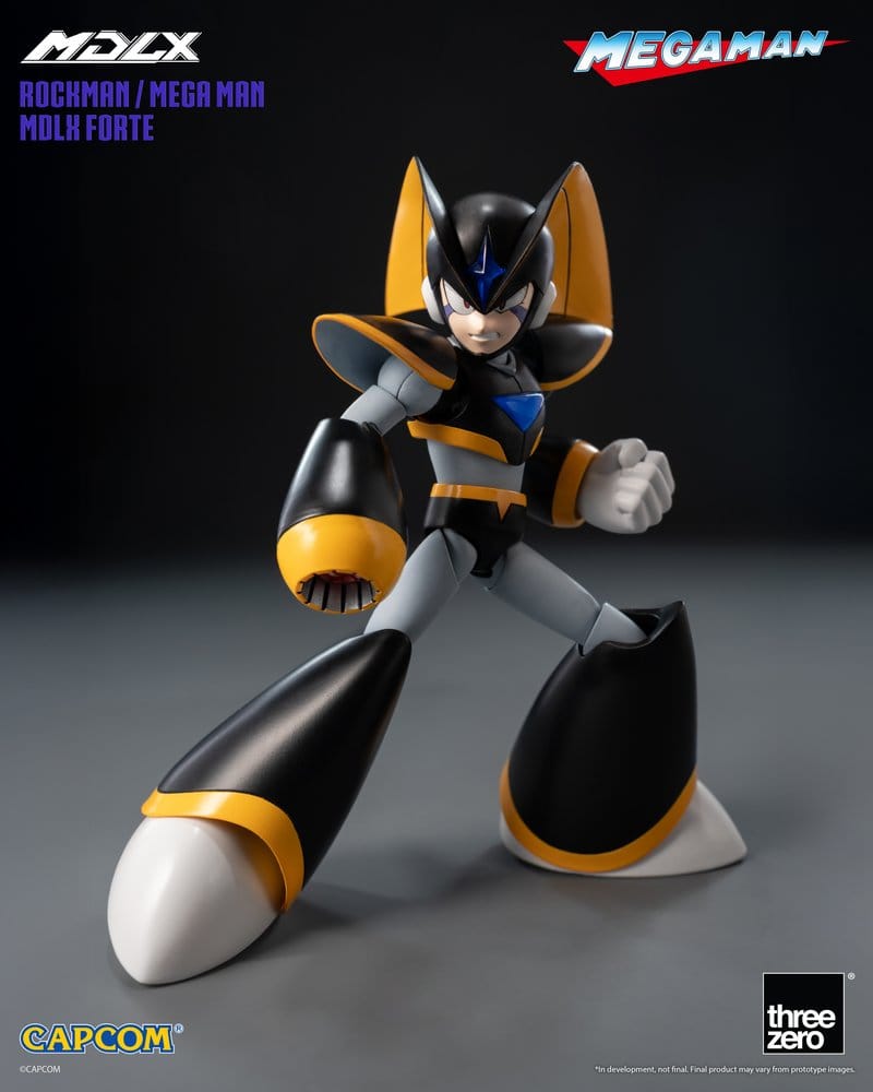 Mega Man MDLX Actionfigur Rockman / Mega Man Forte 10 cm