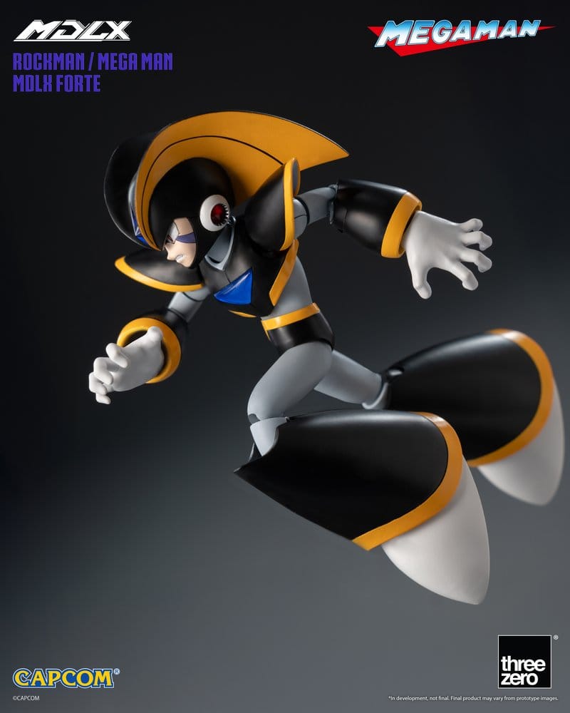 Mega Man MDLX Actionfigur Rockman / Mega Man Forte 10 cm