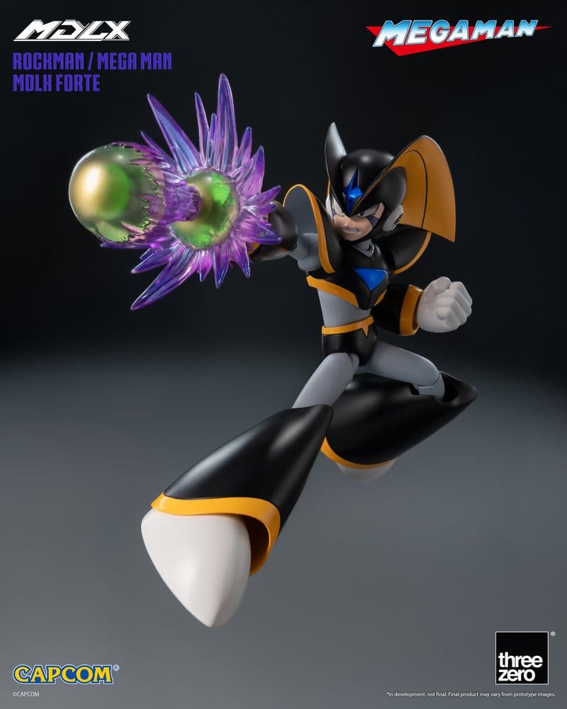 Mega Man MDLX Actionfigur Rockman / Mega Man Forte 10 cm