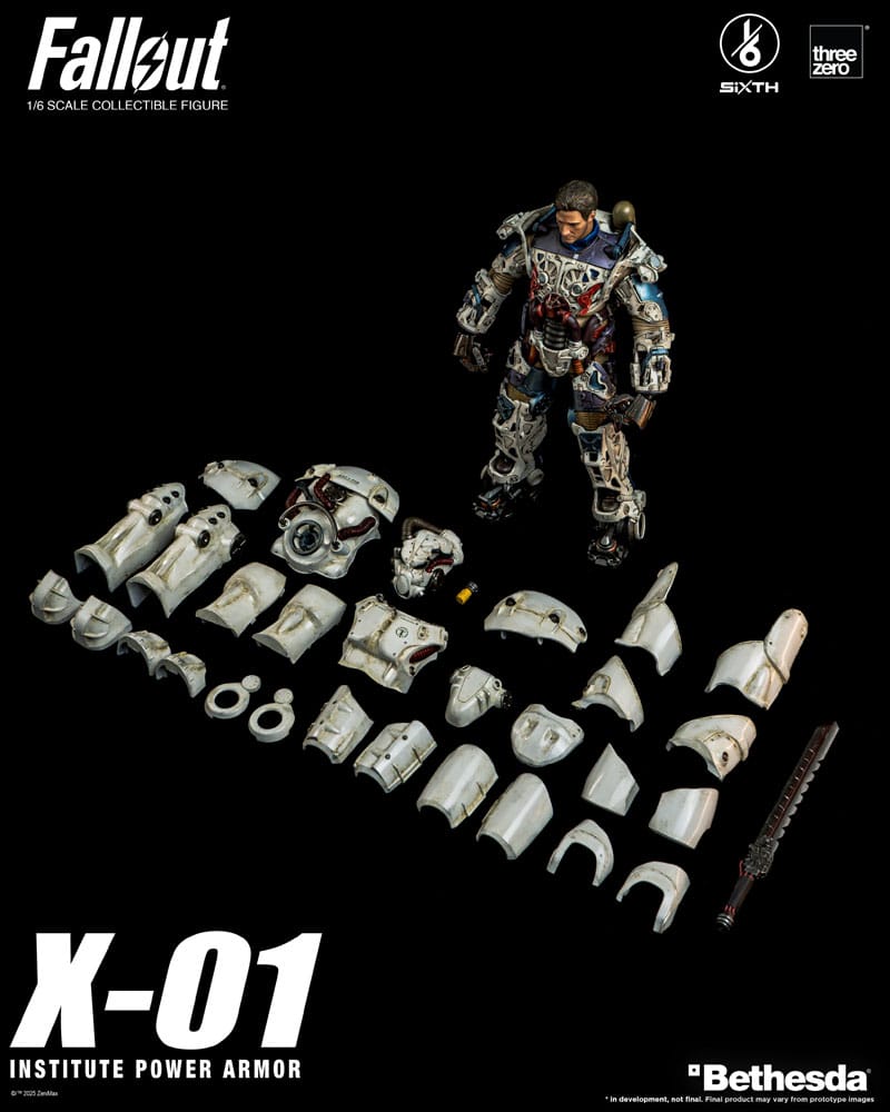 Fallout Actionfigur 1/6 X-01 Institute Power Armor 37 cm 