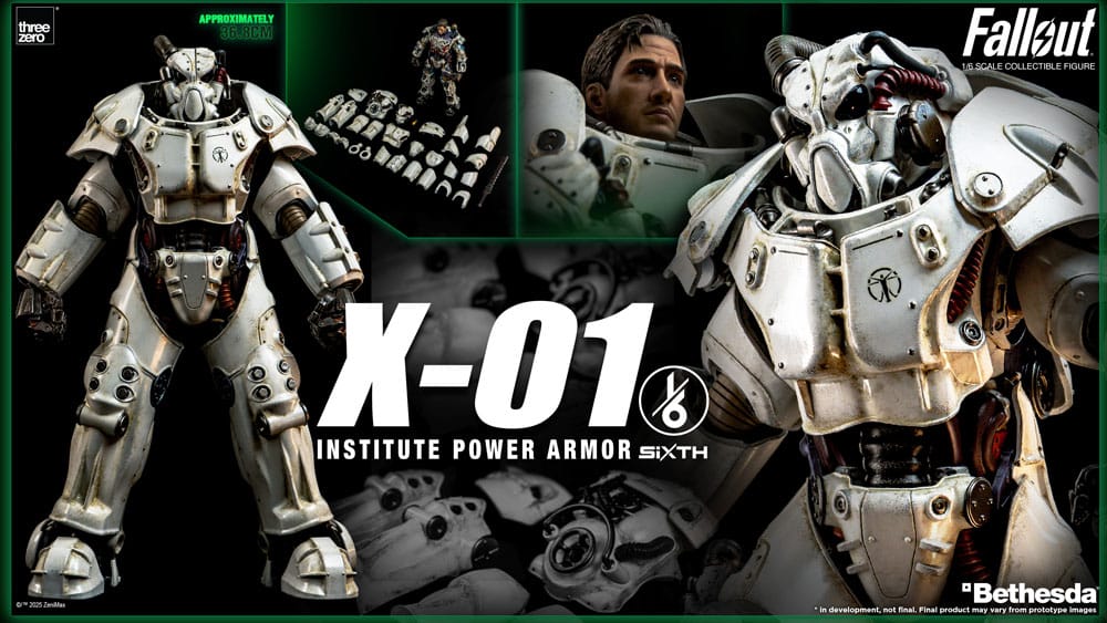 Fallout Actionfigur 1/6 X-01 Institute Power Armor 37 cm 