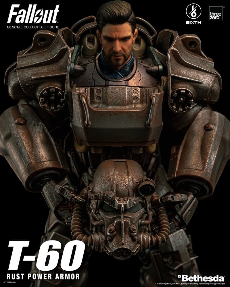 Fallout Actionfigur 1/6 T-60 Rust Power Armor