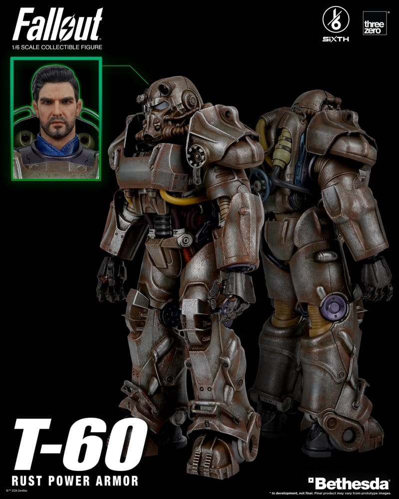 Fallout Actionfigur 1/6 T-60 Rust Power Armor