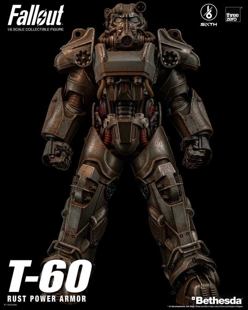 Fallout Actionfigur 1/6 T-60 Rust Power Armor