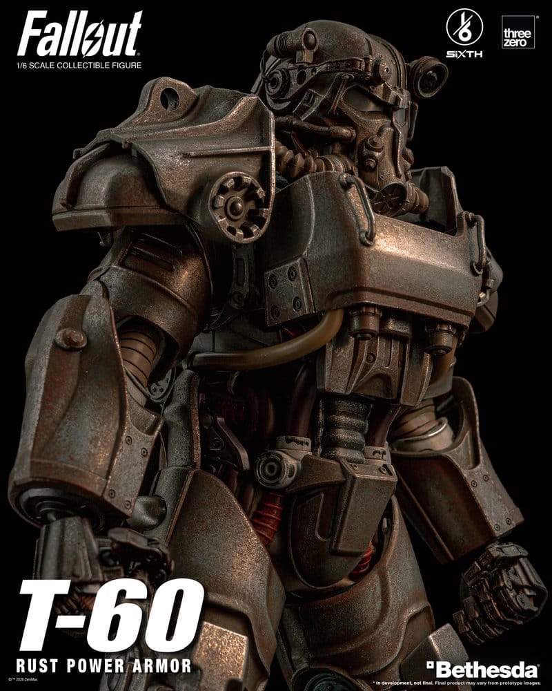 Fallout Actionfigur 1/6 T-60 Rust Power Armor