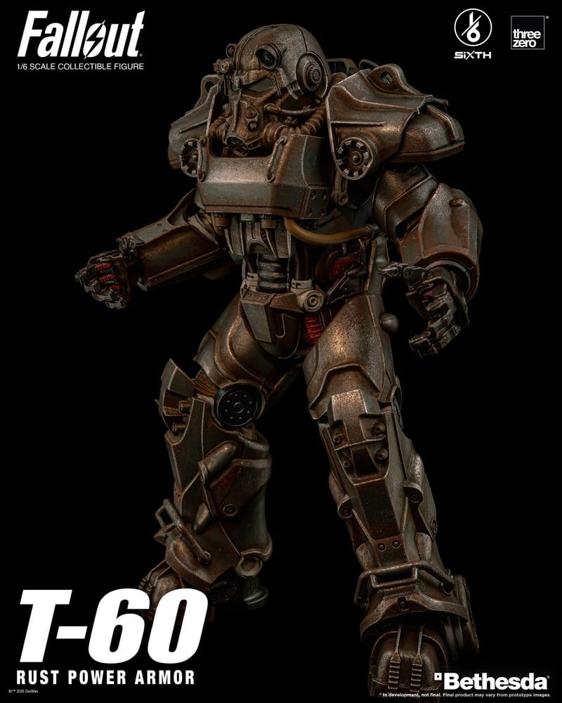 Fallout Actionfigur 1/6 T-60 Rust Power Armor
