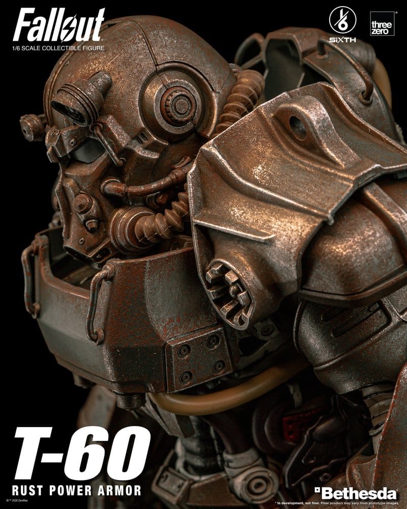 Fallout Actionfigur 1/6 T-60 Rust Power Armor