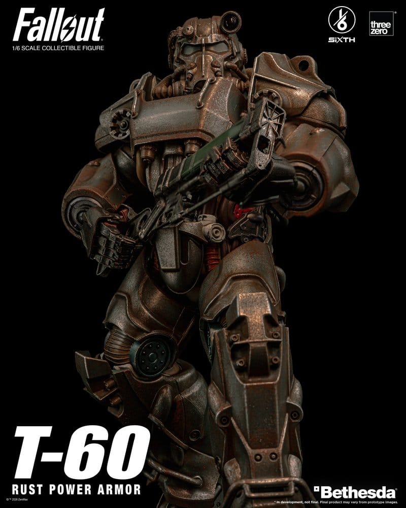 Fallout Actionfigur 1/6 T-60 Rust Power Armor