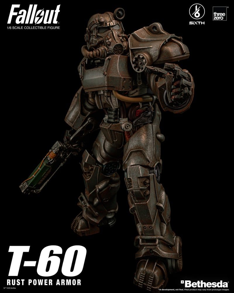 Fallout Actionfigur 1/6 T-60 Rust Power Armor