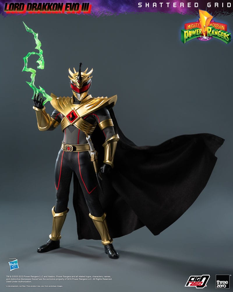 Mighty Morphin Power Rangers Shattered Grid FigZero Actionfigur 1/6 Lord Drakkon Evo III 30cm 