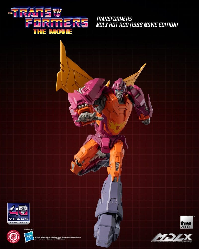 Transformers MDLX Actionfigur Hot Rod (1986 Movie Edition) 18 cm