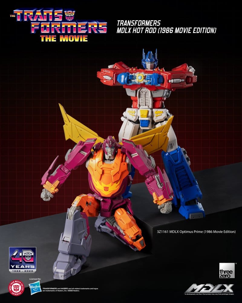 Transformers MDLX Actionfigur Hot Rod (1986 Movie Edition) 18 cm