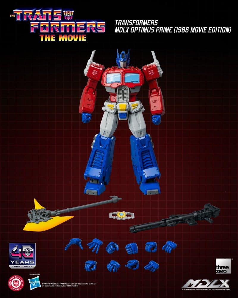 Transformers MDLX Actionfigur Optimus Prime (1986 Movie Edition) 18 cm