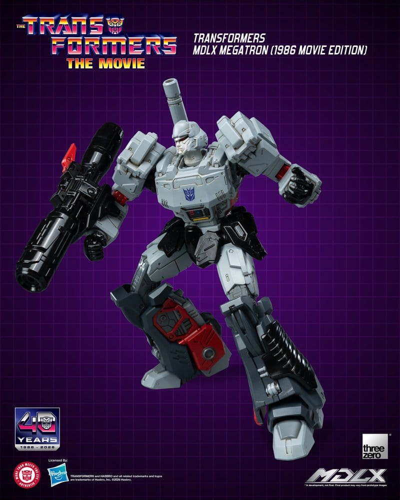 Transformers MDLX Actionfigur Megatron (1986 Movie Edition) 18 cm