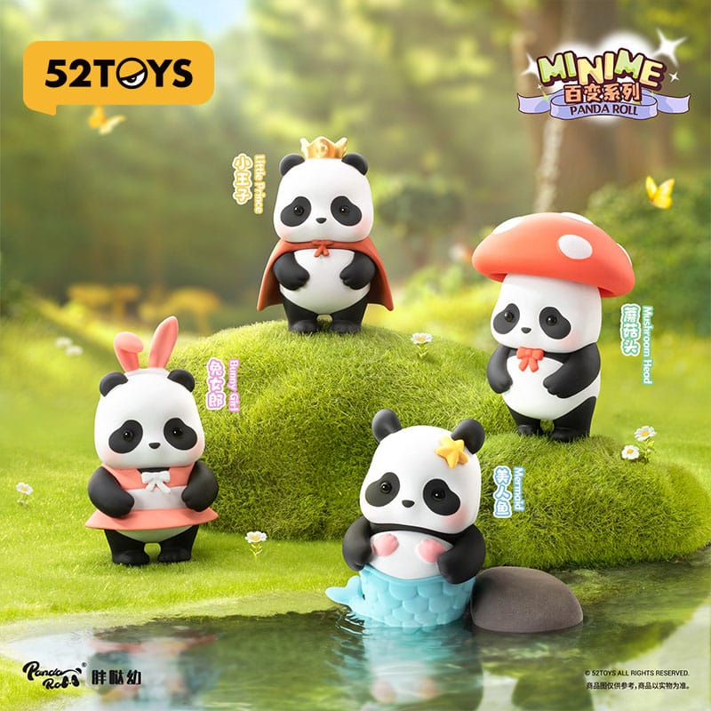 Panda Roll Blind Box Minime Figuren Sortiment Dress Up 4 cm (20)