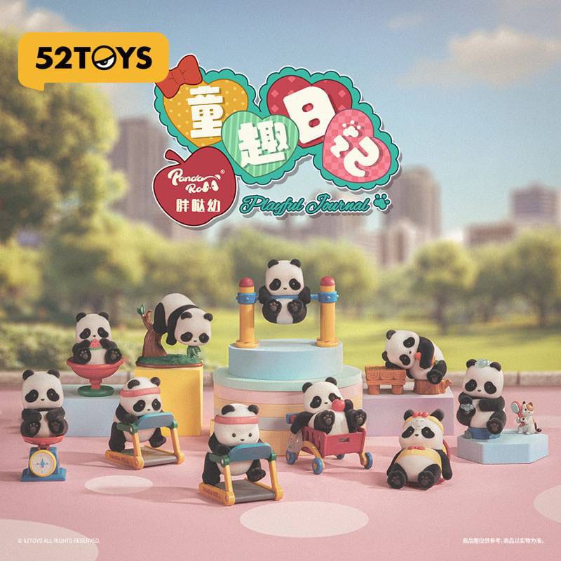 Panda Roll Blind Box Figuren Sortiment Playful Journal 7 cm (8)