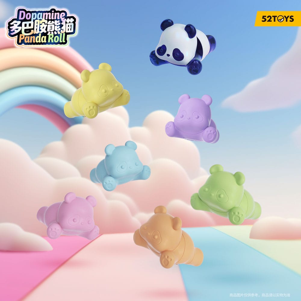 Panda Roll Blind Box Figuren Sortiment Dopamine Pandas 3 cm (6)