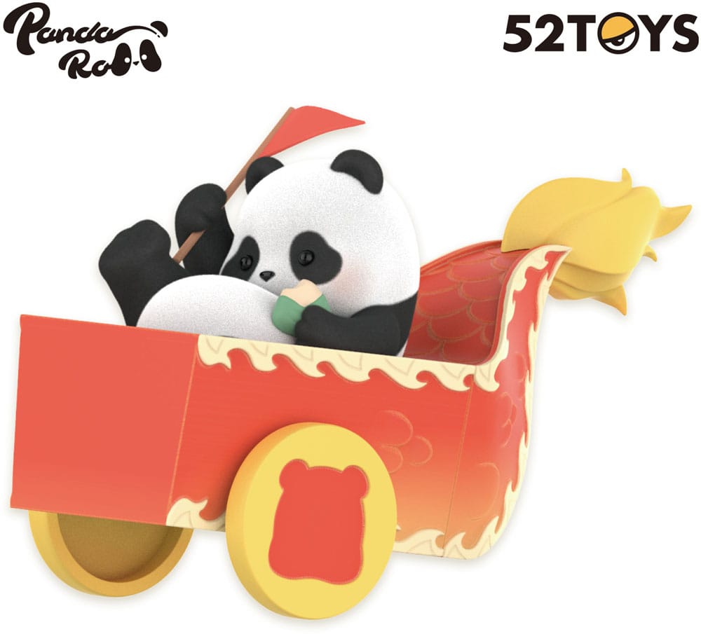 Panda Roll Blind Box Figuren Sortiment Dragon Boat Racing 10 cm (4)