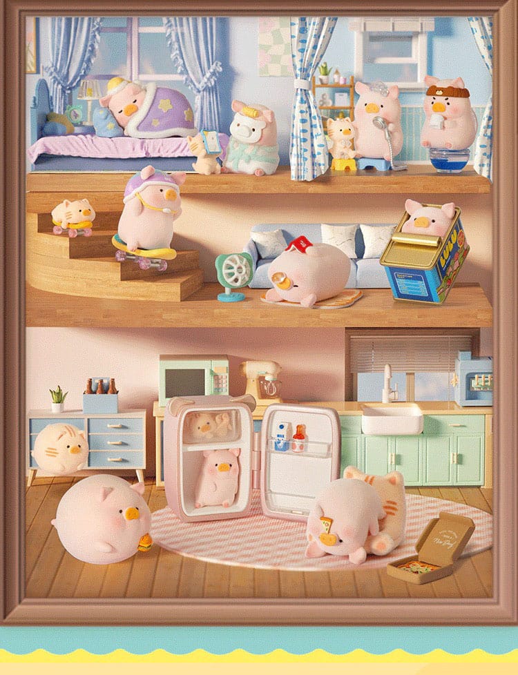 Lulu Blind Box Figuren Sortiment The Piggy Stay with you 5 cm (8)