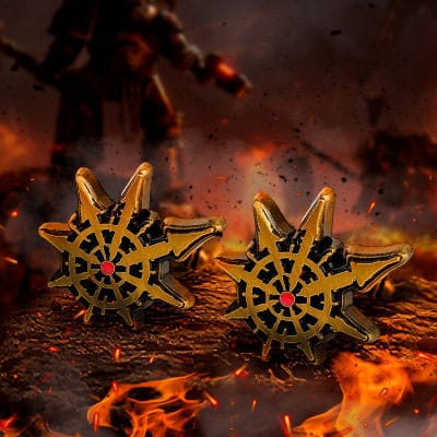 Warhammer 40,000 Manschettenknöpfe Chaos 