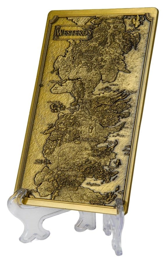 Game of Thrones Barren Karte von Westeros